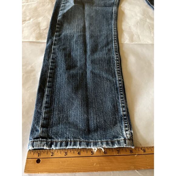 Levi’s 505 Jeans Men's 34x32 Medium Wash Denim Cotton Blue Outdoor Travel - Picture 7 of 13